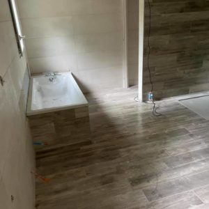 carrelage Barentin photo chantier